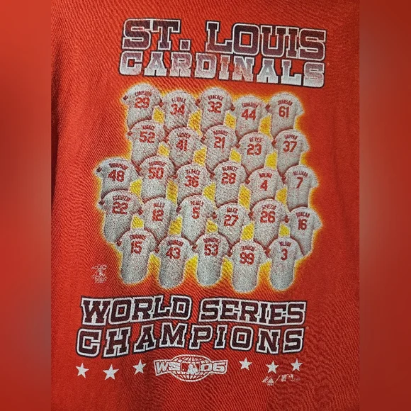 '06 St. Louis Cardinals World Series Tee - Picture 7 of 8